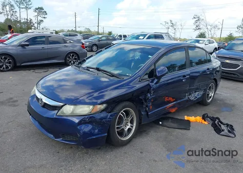 2011 Honda Civic Lx из США, поврежденный, VIN 19XFA1F52BE010359